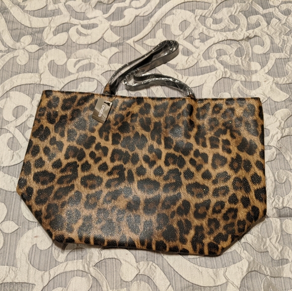 Chico's Handbags - Chico's leopard print tote bag